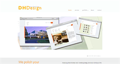 Desktop Screenshot of dhdesignmkt.com